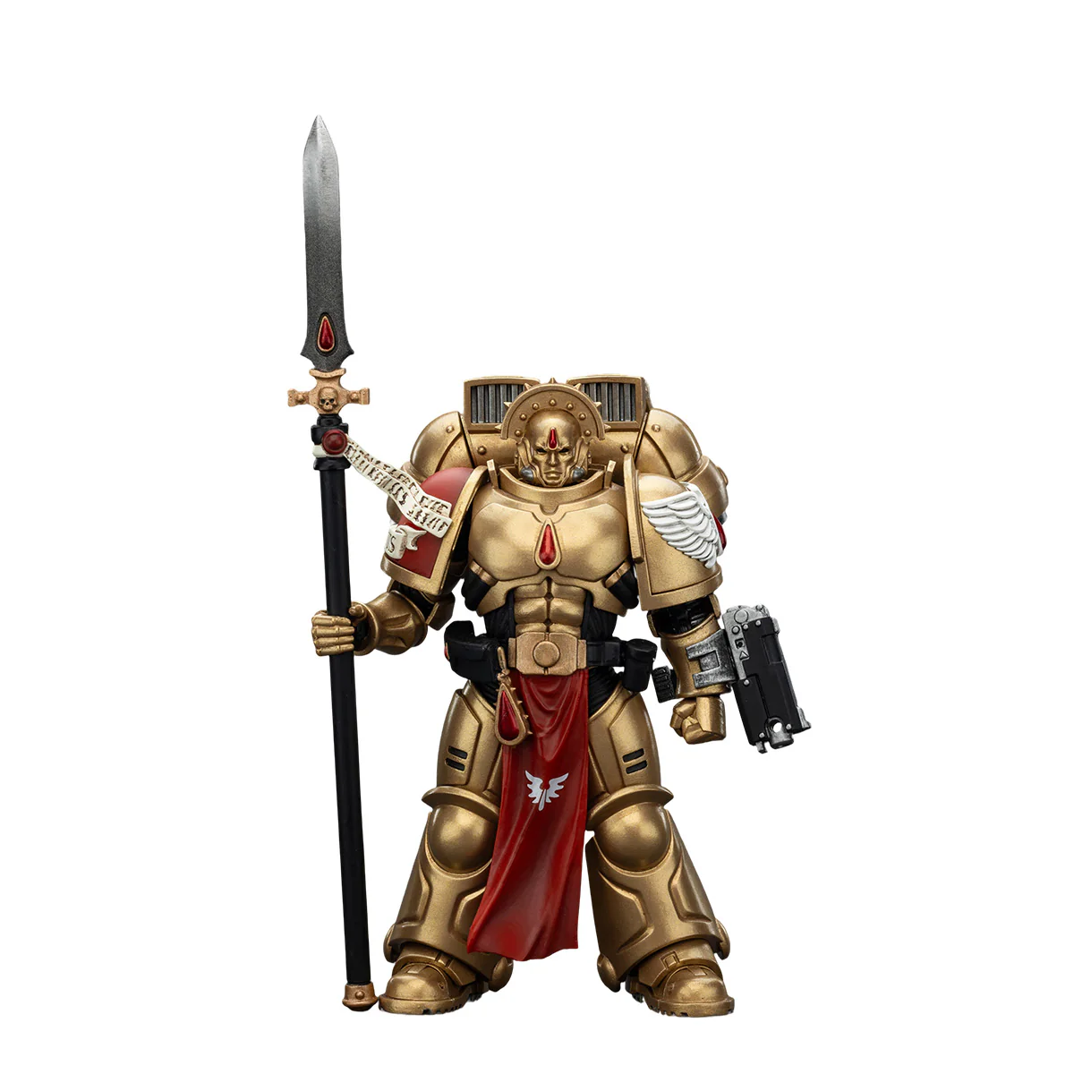 Blood Angels Sanguinary Guard 2 with Angelus Boltgun and Encarmine Spear Warhammer 40k 1/18 Figurka 12 cm - Image 6