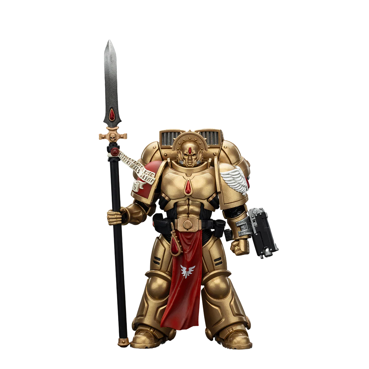Blood Angels Sanguinary Guard 2 with Angelus Boltgun and Encarmine Spear Warhammer 40k 1/18 Figurka 12 cm - Image 7
