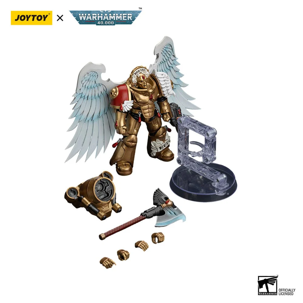 Blood Angels Sanguinary Guard with Encarmine Axe and Inferno Pistol Warhammer The Horus Heresy 40K 1/18 Figurka 12 cm - Image 10