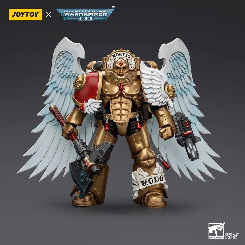 Blood Angels Sanguinary Guard with Encarmine Axe and Inferno Pistol Warhammer The Horus Heresy 40K 1/18 Figurka 12 cm - Image 2