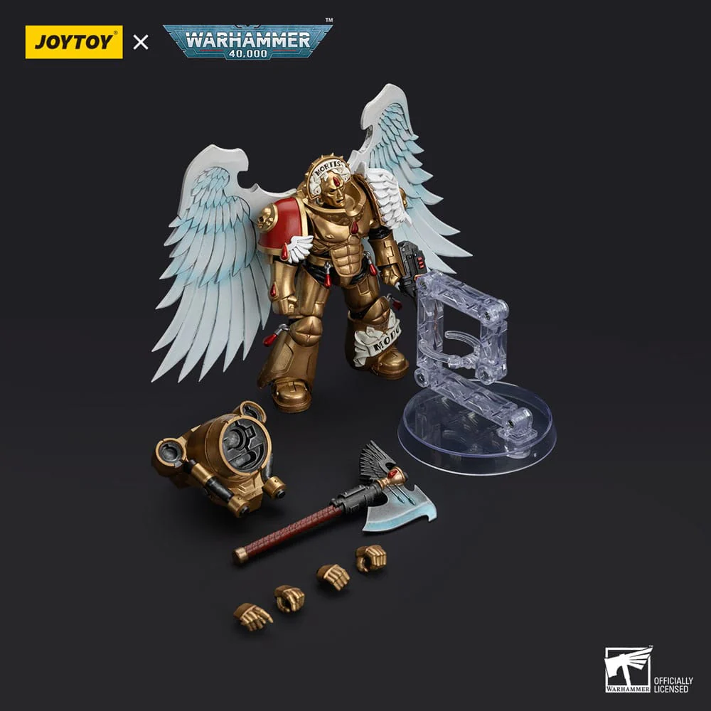 Blood Angels Sanguinary Guard with Encarmine Axe and Inferno Pistol Warhammer The Horus Heresy 40K 1/18 Figurka 12 cm - Image 6
