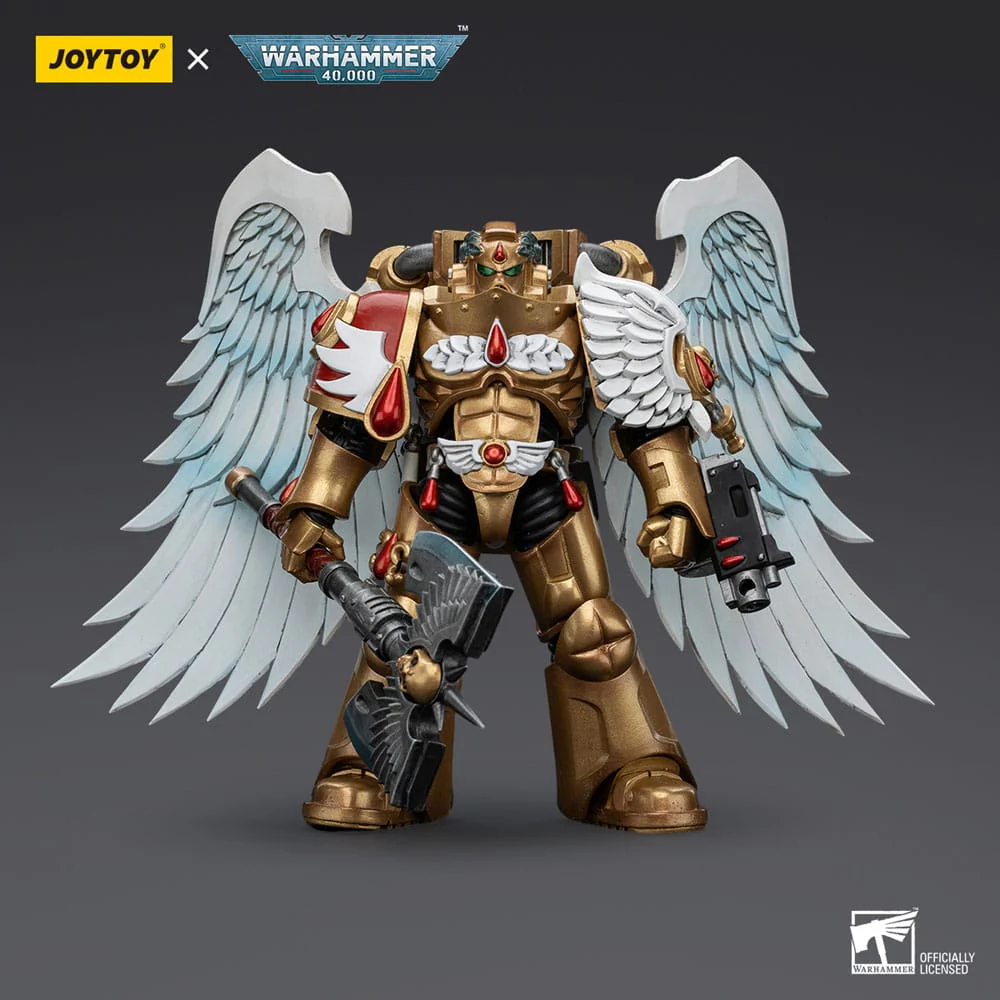 Blood Angels Sanguinary Guard with Encarmine Axe Warhammer The Horus Heresy 40K 1/18 Figurka 12 cm - Image 2