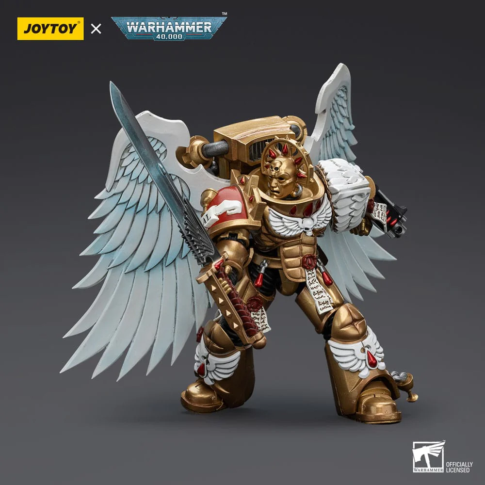 Blood Angels Sanguinary Guard with Encarmine Sword 1 Warhammer The Horus Heresy 40K 1/18 Figurka 12 cm - Image 4