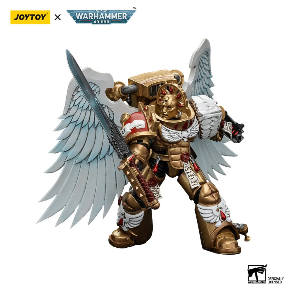 Blood Angels Sanguinary Guard with Encarmine Sword 1 Warhammer The Horus Heresy 40K 1/18 Figurka 12 cm - Image 8