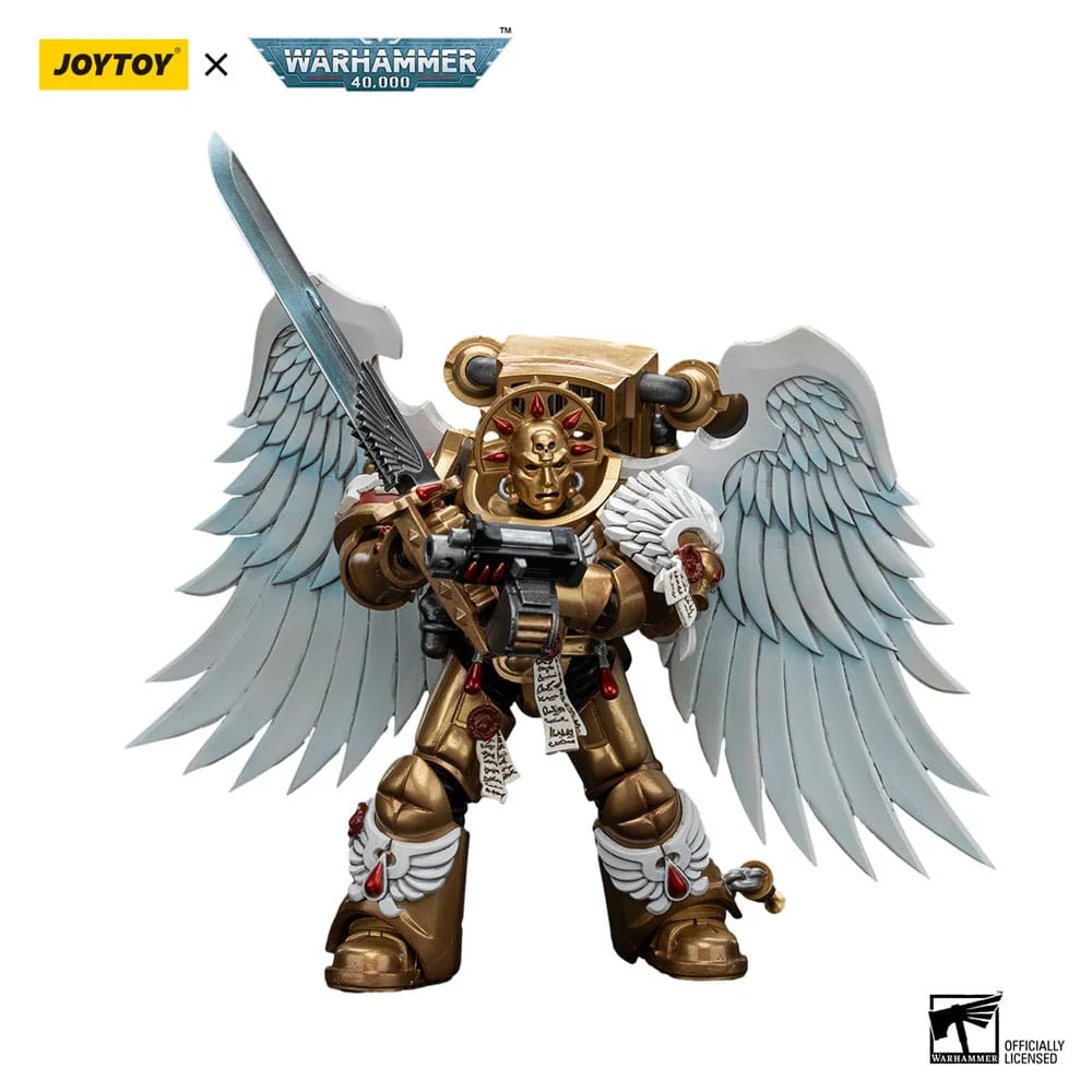 Blood Angels Sanguinary Guard with Encarmine Sword 1 Warhammer The Horus Heresy 40K 1/18 Figurka 12 cm - Image 9