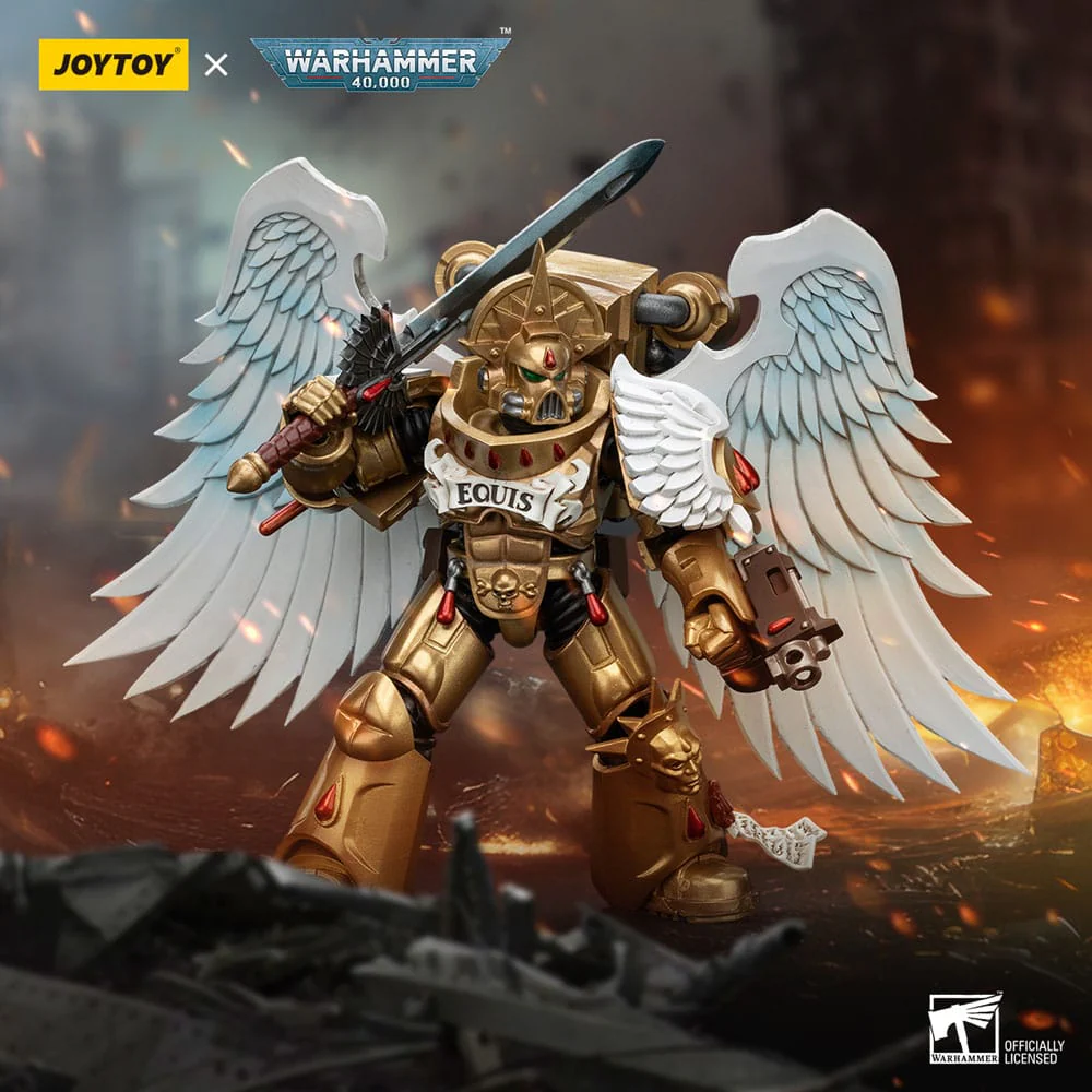 Blood Angels Sanguinary Guard with Encarmine Sword 2 Warhammer The Horus Heresy 40K 1/18 Figurka 12 cm - Image 11