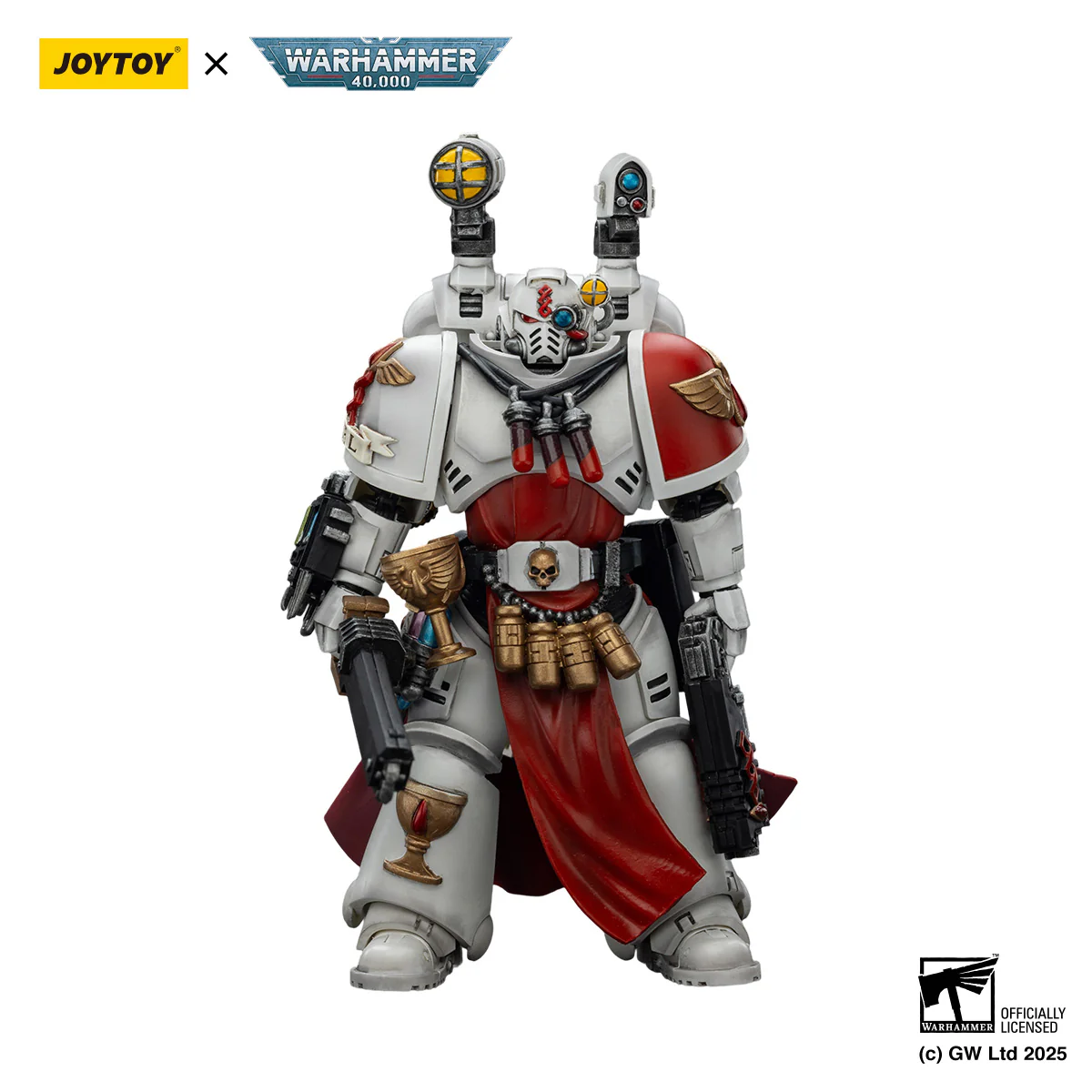 Blood Angels Sanguinary Priest with Heavy Bolt Pistol Chainsword and Narthecium Warhammer 40k 1/18 Figurka 12 cm