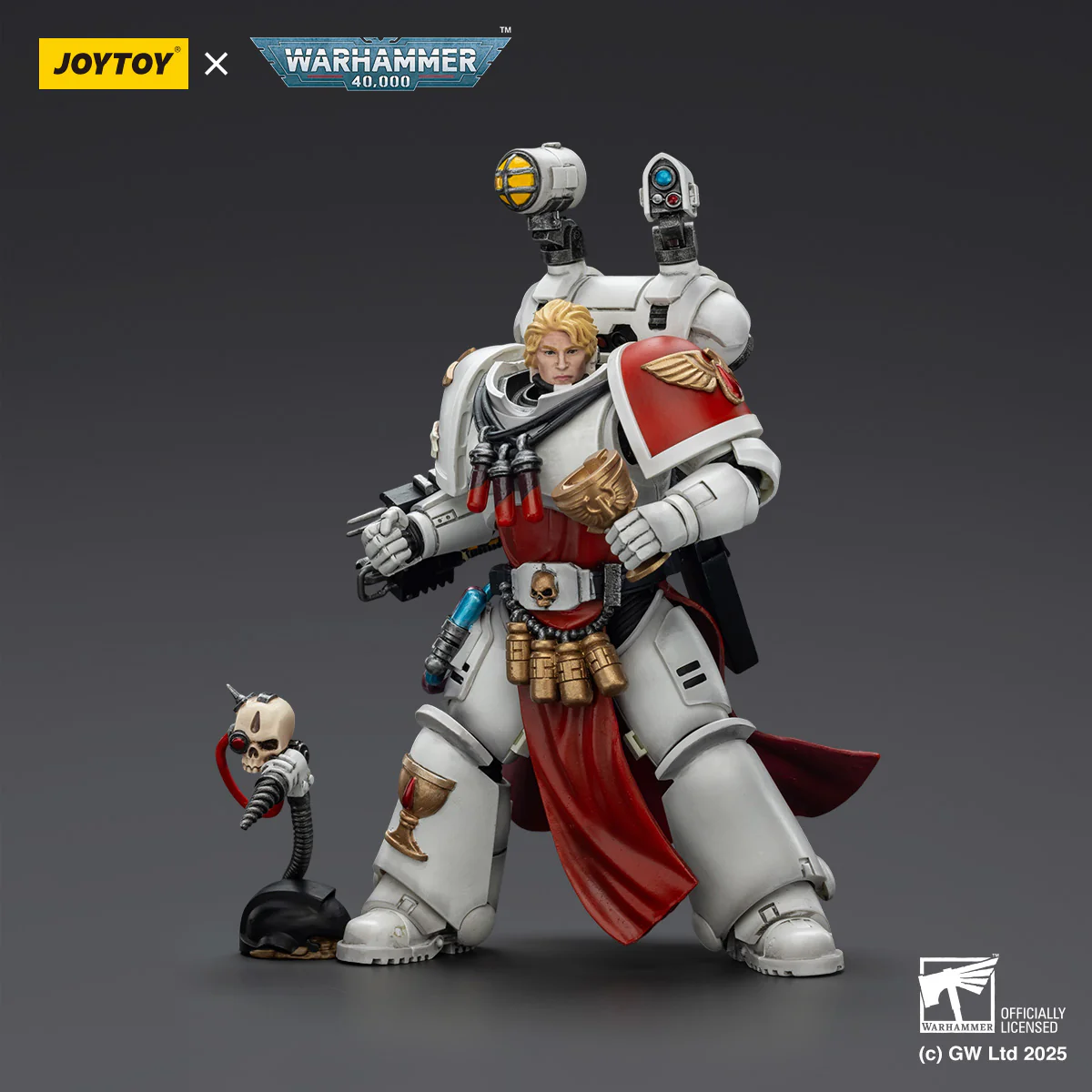 Blood Angels Sanguinary Priest with Heavy Bolt Pistol Chainsword and Narthecium Warhammer 40k 1/18 Figurka 12 cm - Image 10