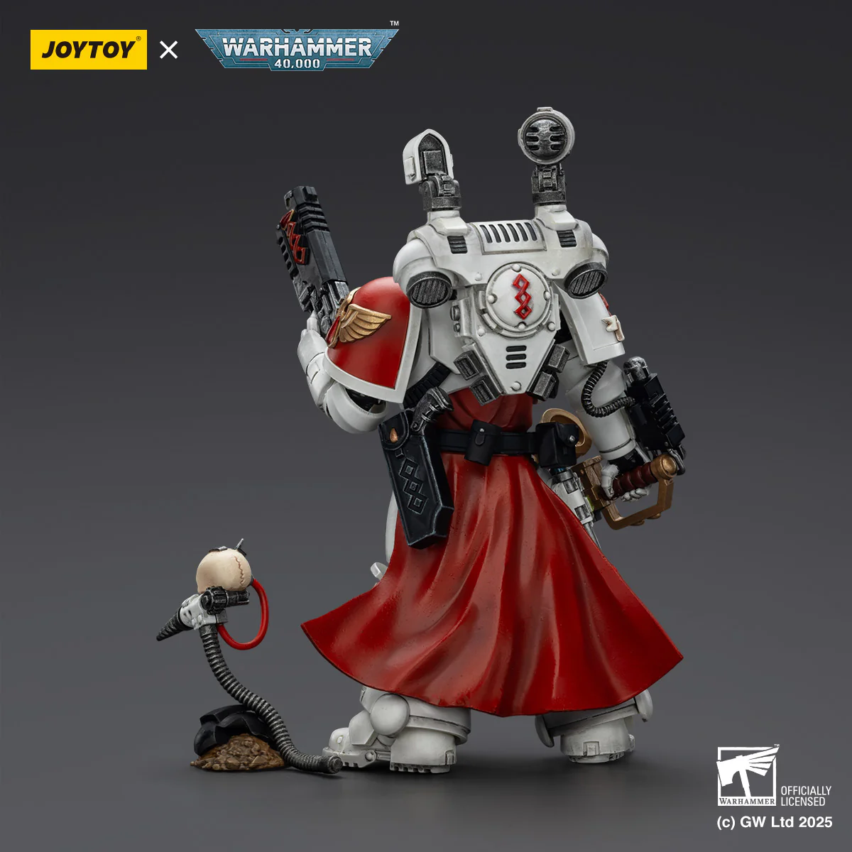 Blood Angels Sanguinary Priest with Heavy Bolt Pistol Chainsword and Narthecium Warhammer 40k 1/18 Figurka 12 cm - Image 11