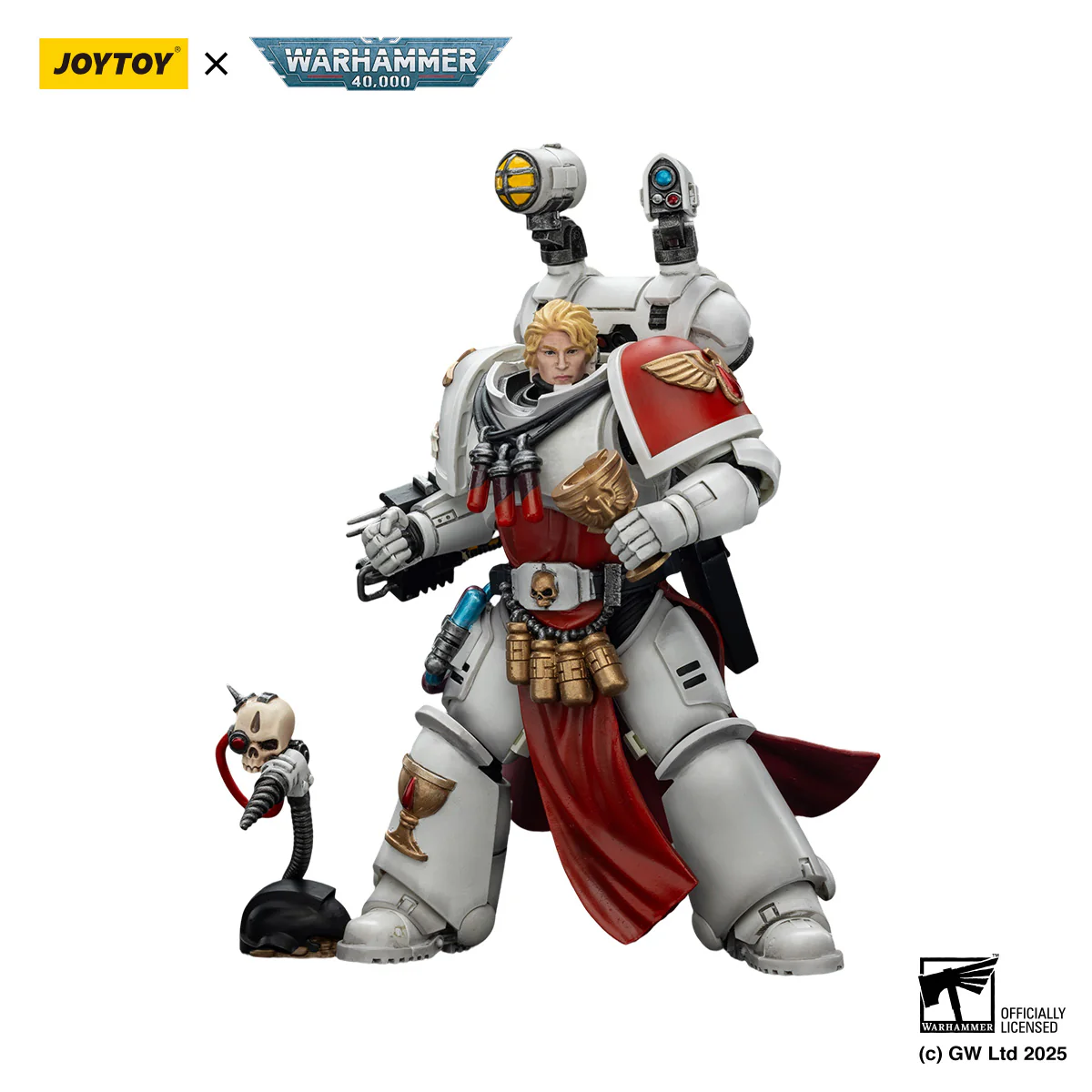 Blood Angels Sanguinary Priest with Heavy Bolt Pistol Chainsword and Narthecium Warhammer 40k 1/18 Figurka 12 cm - Image 5