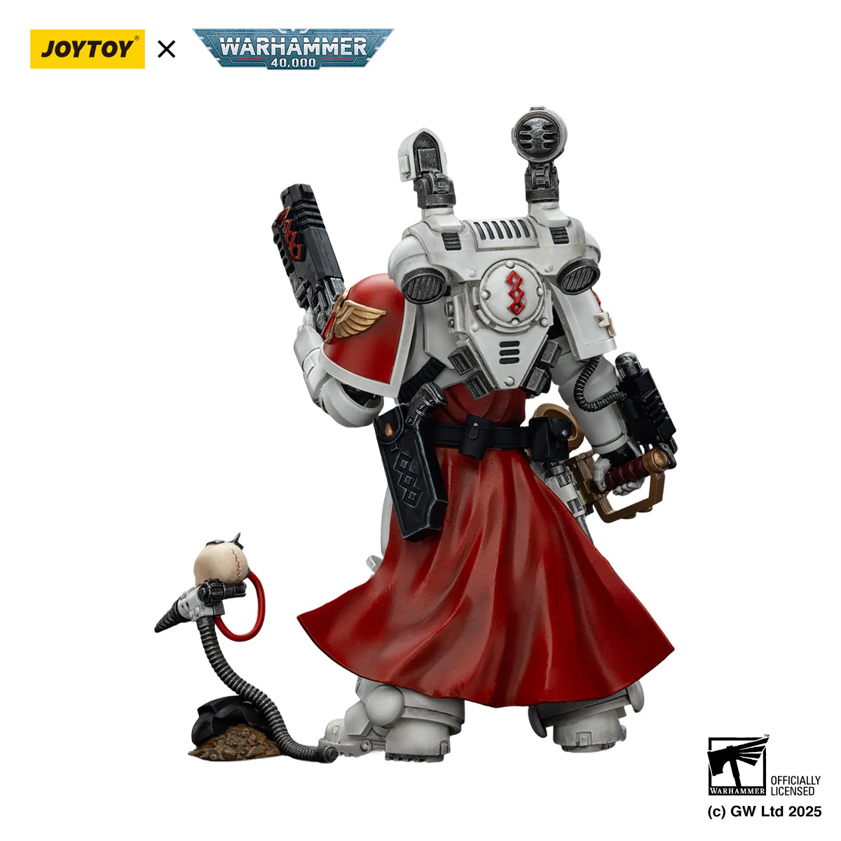 Blood Angels Sanguinary Priest with Heavy Bolt Pistol Chainsword and Narthecium Warhammer 40k 1/18 Figurka 12 cm - Image 6