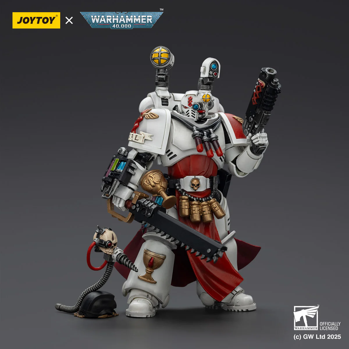 Blood Angels Sanguinary Priest with Heavy Bolt Pistol Chainsword and Narthecium Warhammer 40k 1/18 Figurka 12 cm - Image 9
