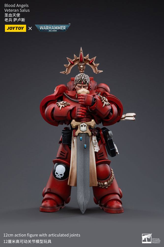 Blood Angels Veteran Salus Warhammer 40k 1/18 Figurka 12 cm - Image 2