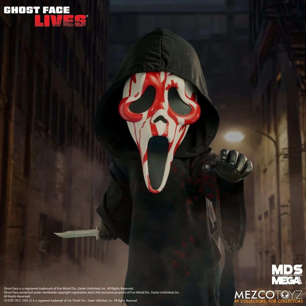 Bloody Ghost Face Scream MDS Roto Plush Doll Figurka 38 cm - Image 5