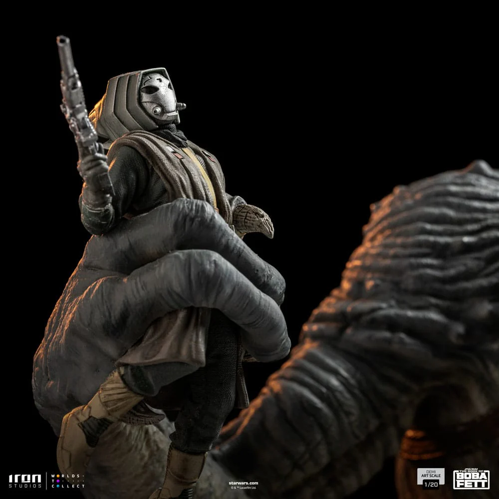 Boba Fett & Rancor Star Wars The Book of Boba Fett Demi Art 1/20 Figurka 38 cm - Image 11