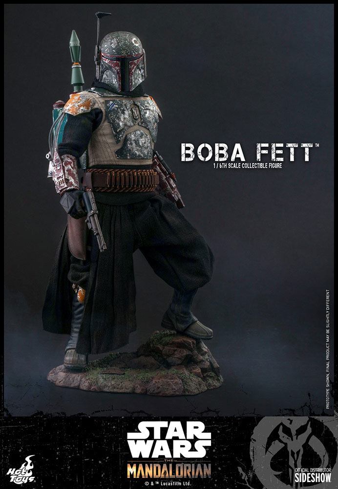 Boba Fett Star Wars Mandalorian 1/6 Figurka 30cm - Image 5