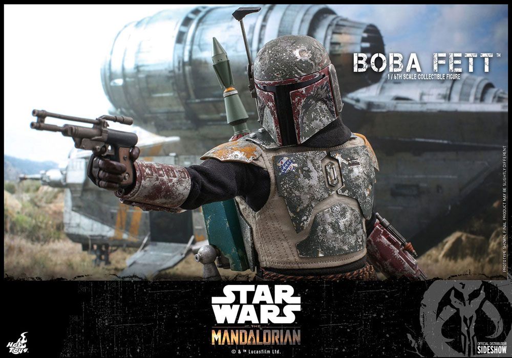 Boba Fett Star Wars Mandalorian 1/6 Figurka 30cm - Image 7