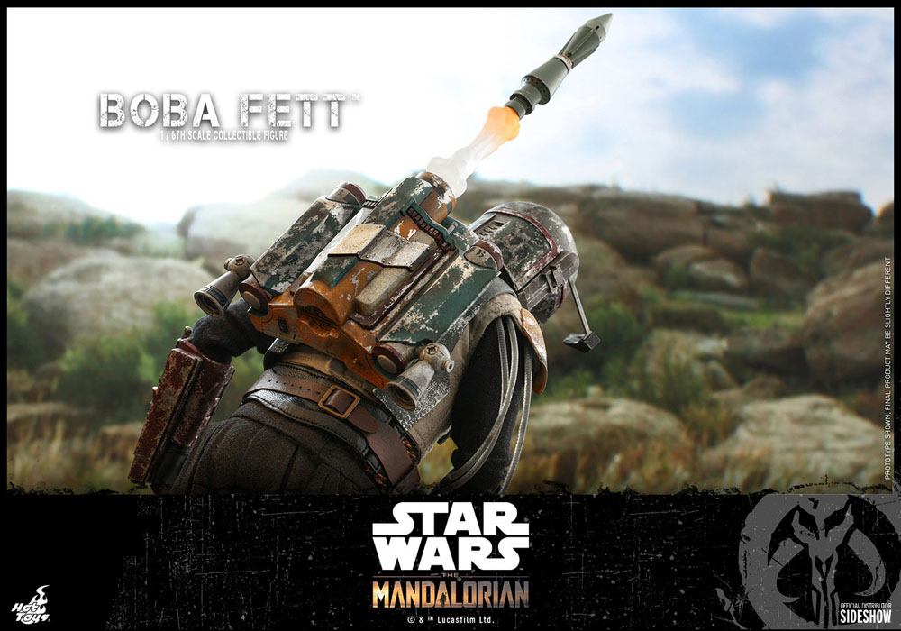 Boba Fett Star Wars Mandalorian 1/6 Figurka 30cm - Image 9