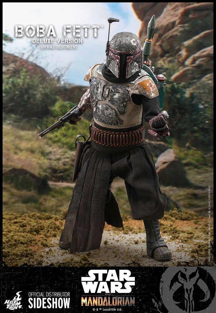 Boba Fett Star Wars The Mandalorian 2-Pack 1/6  Deluxe Figurki 30 cm - Image 5