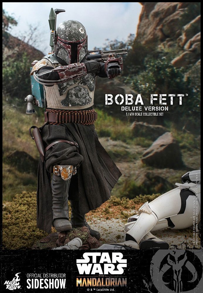 Boba Fett Star Wars The Mandalorian 2-Pack 1/6  Deluxe Figurki 30 cm - Image 6