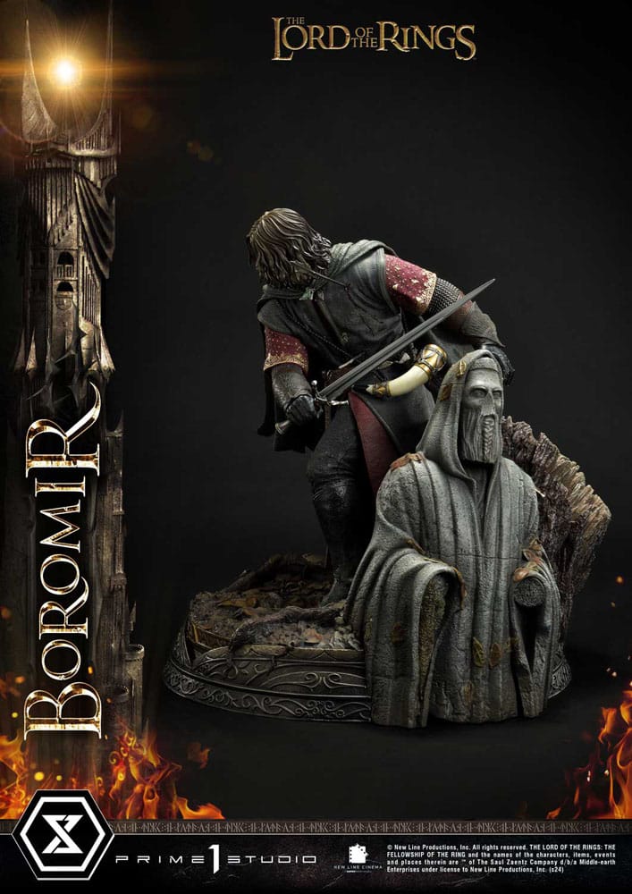 Boromir Lord of the Rings Bonus Version 1/4 Figurka 51 cm - Image 5