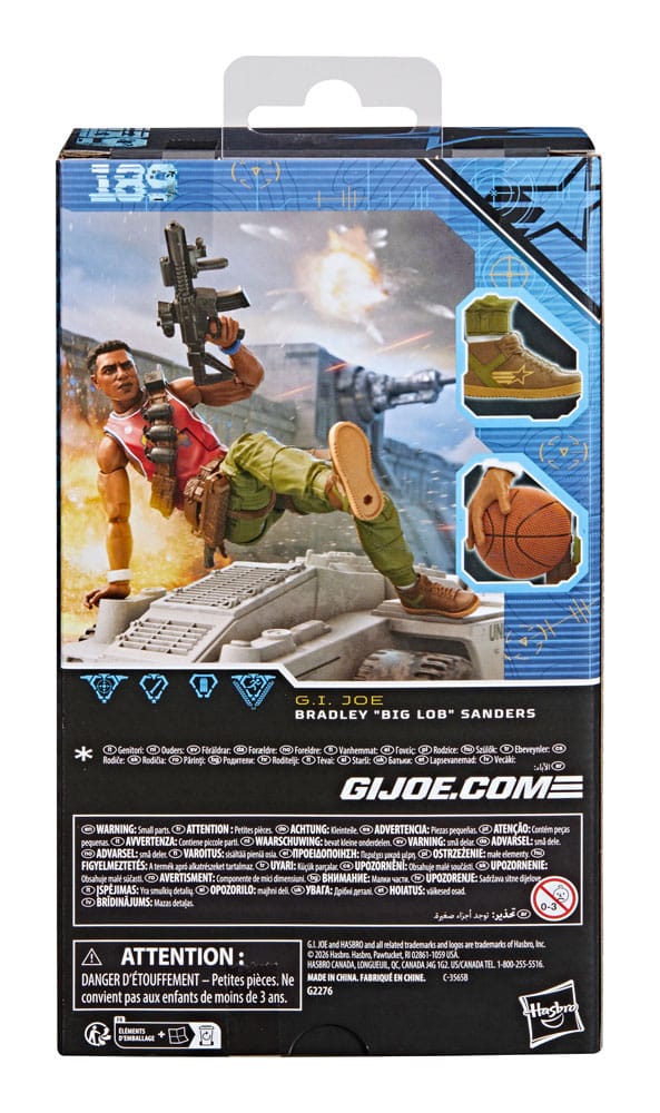 Bradley "Big Lob" Sanders G.I. Joe Classified Series Figurka 15 cm - Image 5