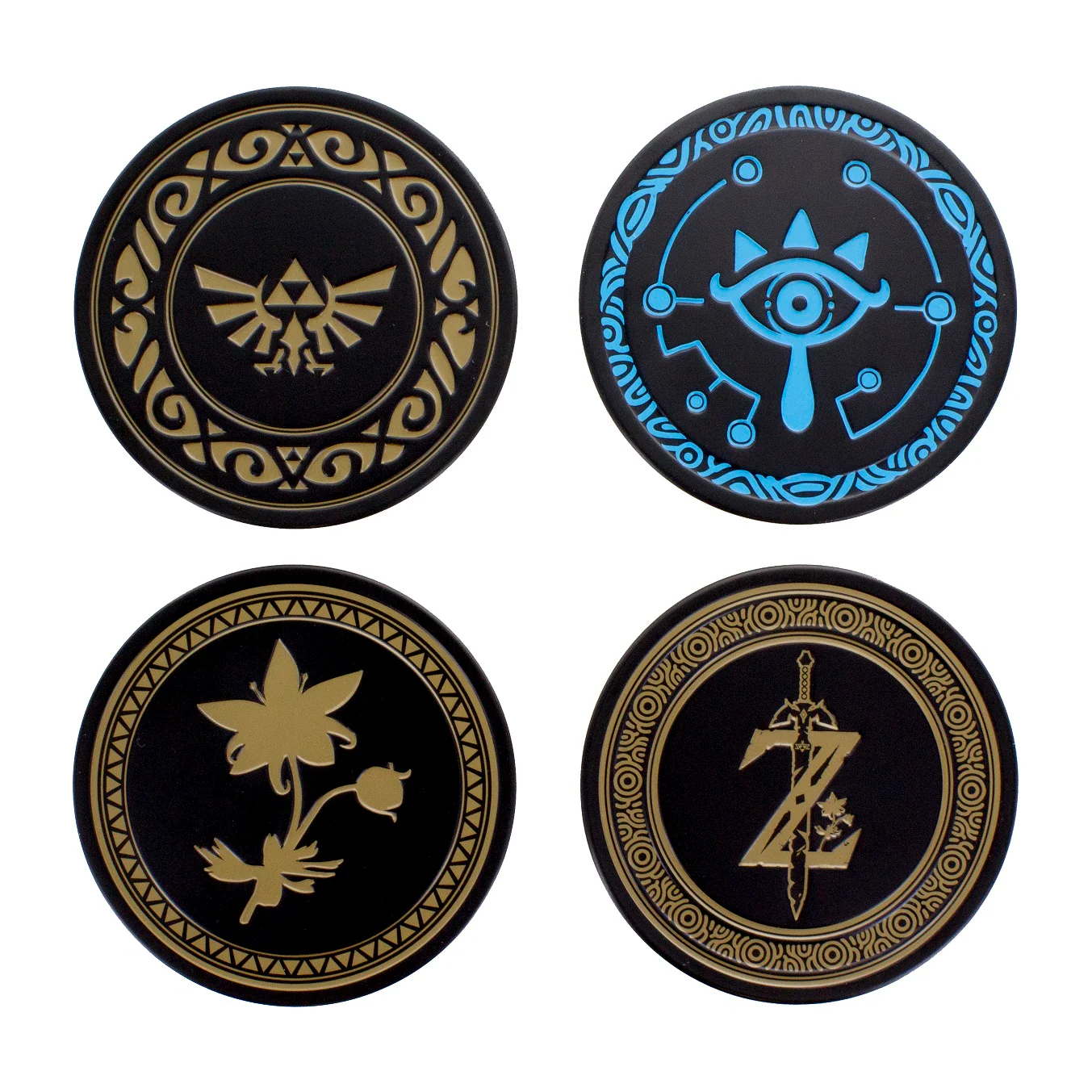 Breath of The Wild Zestaw Metalowych Podkładek The Legend of Zelda