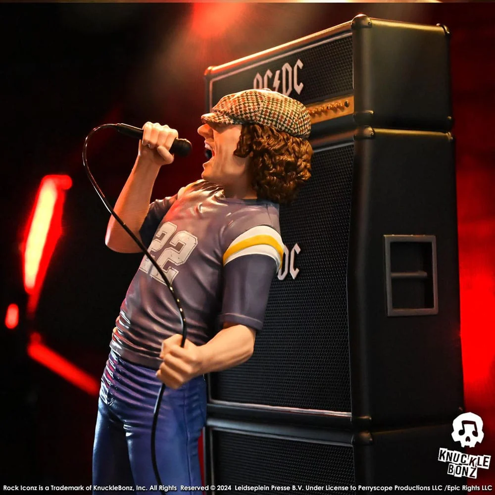 Brian Johnson AC/DC Rock Iconz Figurka 23 cm - Image 11