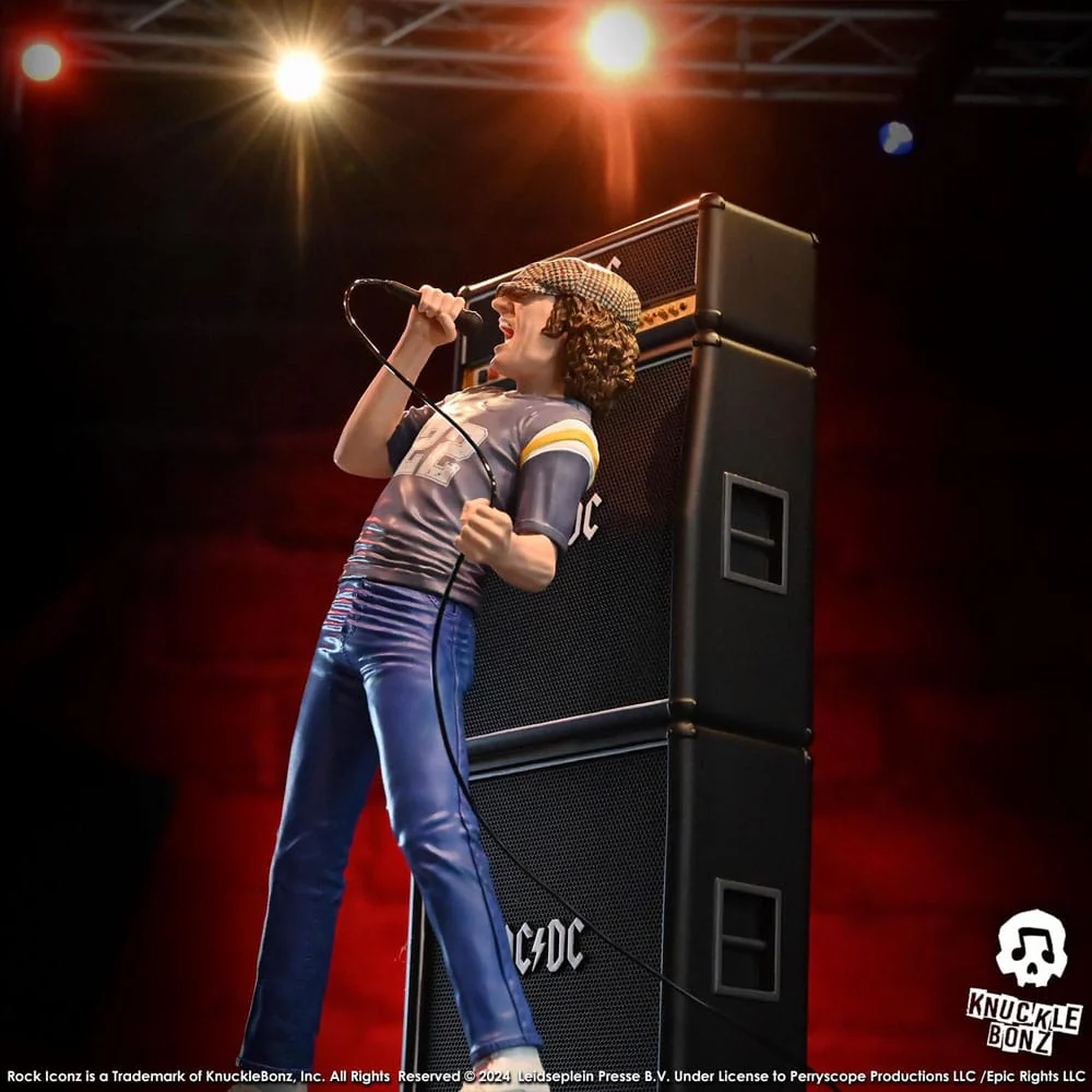 Brian Johnson AC/DC Rock Iconz Figurka 23 cm - Image 12
