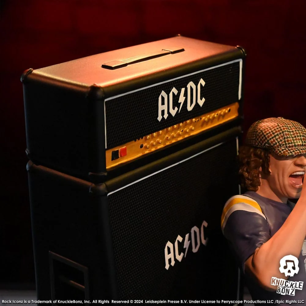 Brian Johnson AC/DC Rock Iconz Figurka 23 cm - Image 3