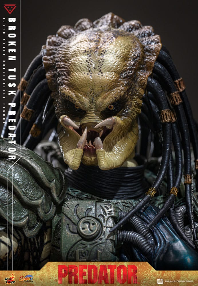 Broken Tusk Predator Alien vs. Predator Comic Masterpiece 1/6 Figurka 34 cm - Image 5