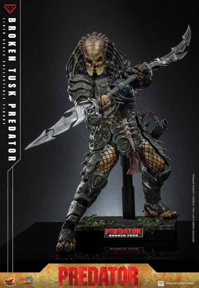 Broken Tusk Predator Alien vs. Predator Comic Masterpiece 1/6 Figurka 34 cm - Image 7