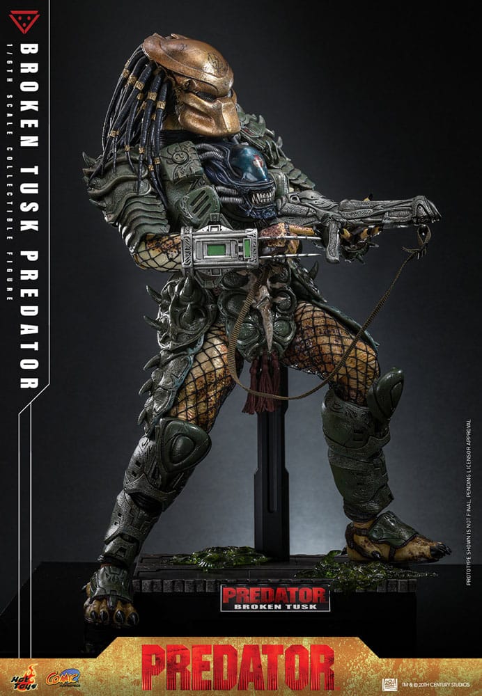Broken Tusk Predator Alien vs. Predator Comic Masterpiece 1/6 Figurka 34 cm - Image 8