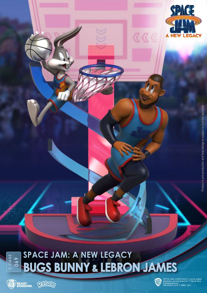 Bugs Bunny & Lebron James Space Jam: A New Legacy D-Stage New Version Figurka 15 cm - Image 6
