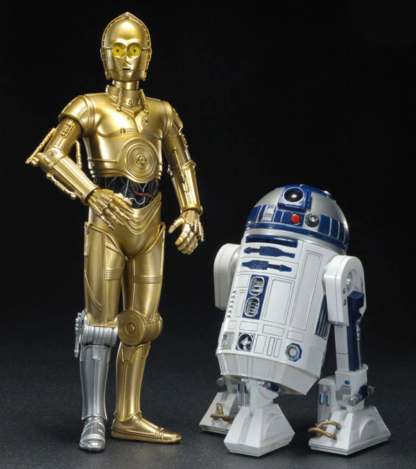 C-3PO & R2-D2 Star Wars ARTFX 2-Pack 1/10 Figurki 17 cm - Image 2