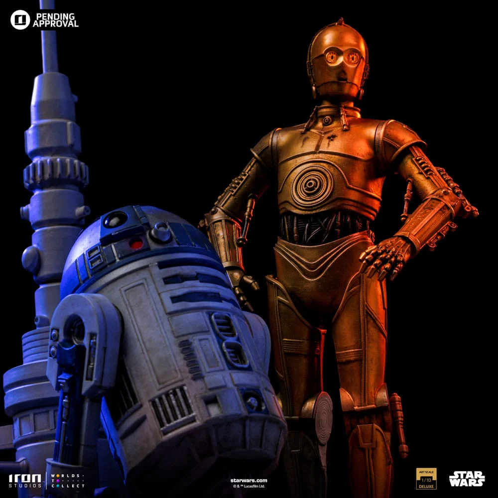 C-3PO & R2D2 Star Wars Deluxe Art 1/10 Figurka 31 cm - Image 6