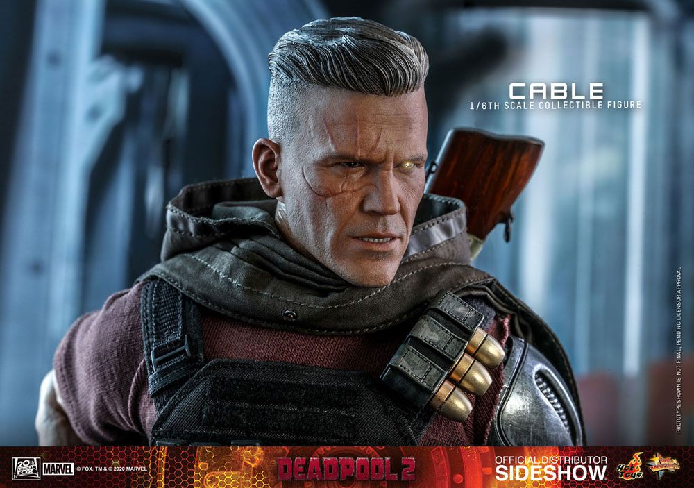 Cable Marvel Deadpool 2 1/6 Figurka 30cm - Image 10