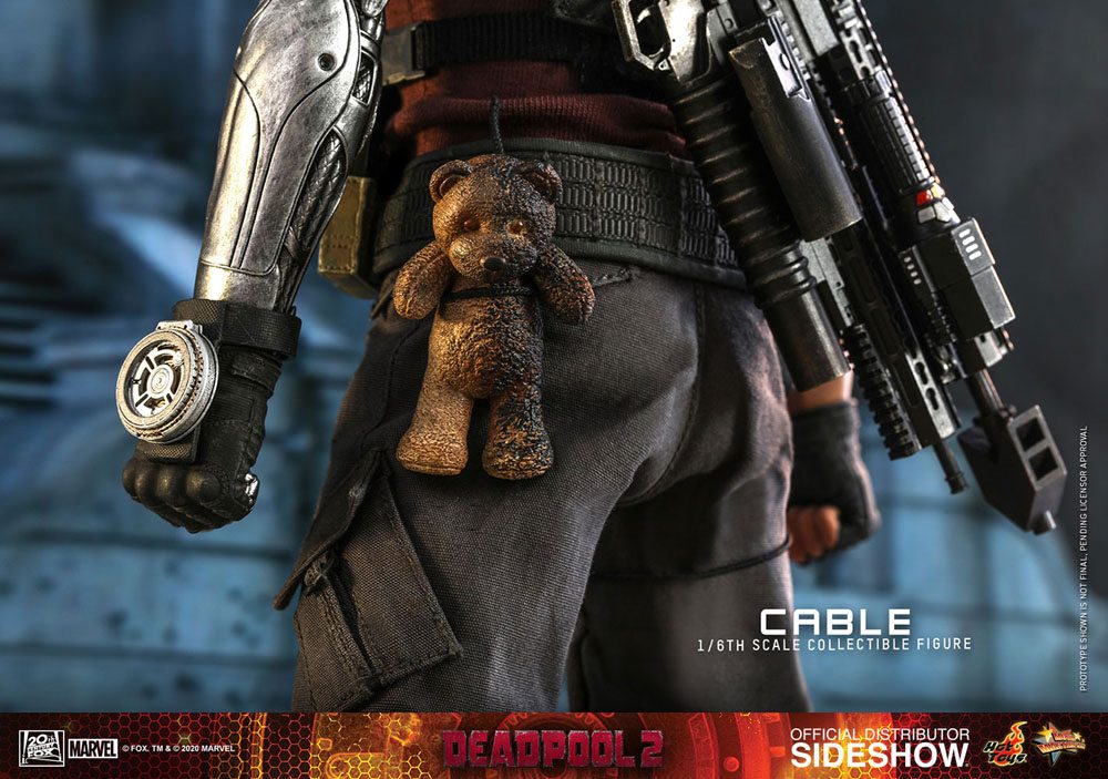 Cable Marvel Deadpool 2 1/6 Figurka 30cm - Image 11