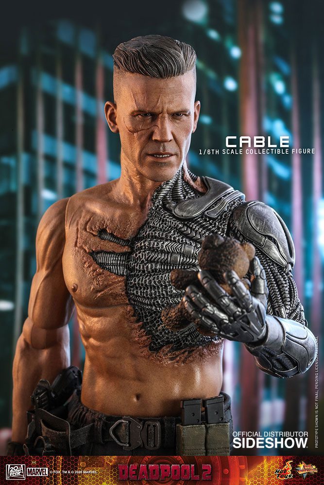 Cable Marvel Deadpool 2 1/6 Figurka 30cm - Image 6