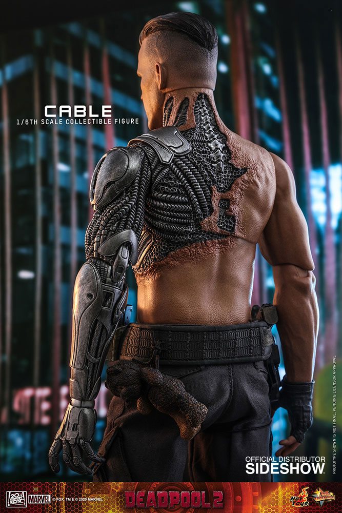 Cable Marvel Deadpool 2 1/6 Figurka 30cm - Image 7