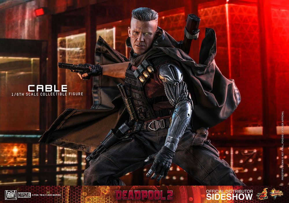 Cable Marvel Deadpool 2 1/6 Figurka 30cm - Image 8