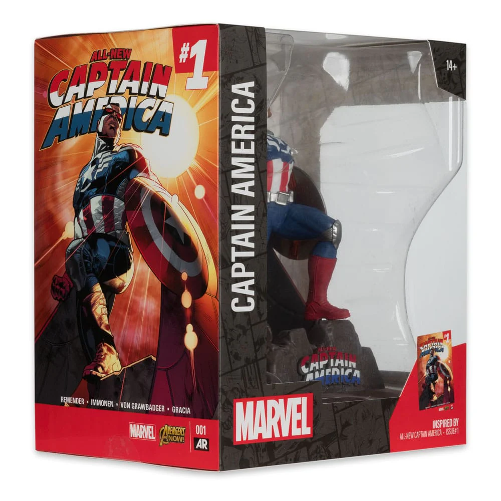 Captain America Marvel Collection All-New Captain America #1 1/10 Figurka 17 cm - Image 7