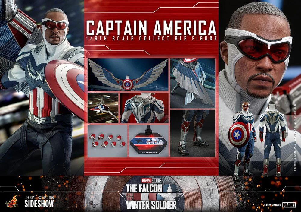 Captain America Marvel The Falcon and The Winter Soldier 1/6 Figurka 30 cm - Image 23