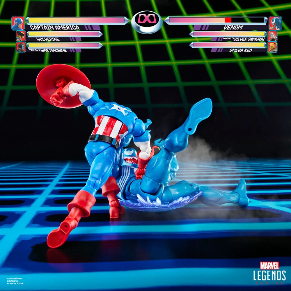 Captain America vs. Venom Marvel Legends Gamerverse 2-Pack Figurki 15 cm - Image 3