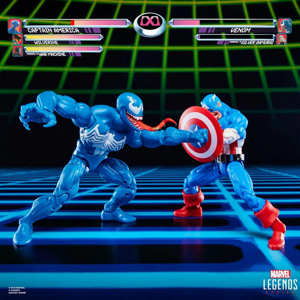Captain America vs. Venom Marvel Legends Gamerverse 2-Pack Figurki 15 cm - Image 5