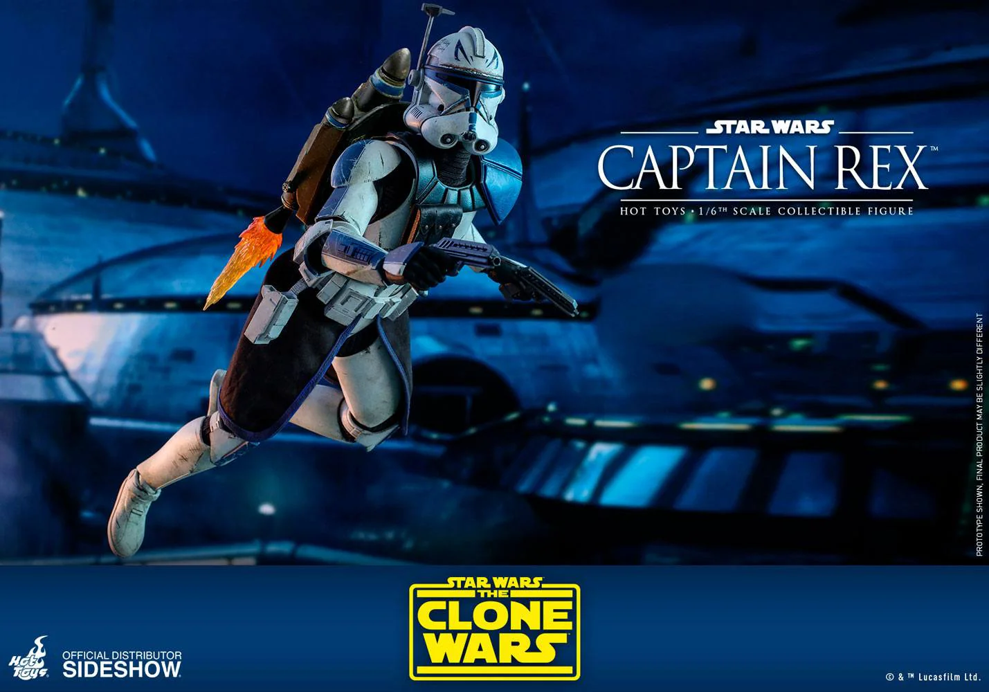 Captain Rex Star Wars The Clone Wars 1/6 Figurka 30 cm - Image 5
