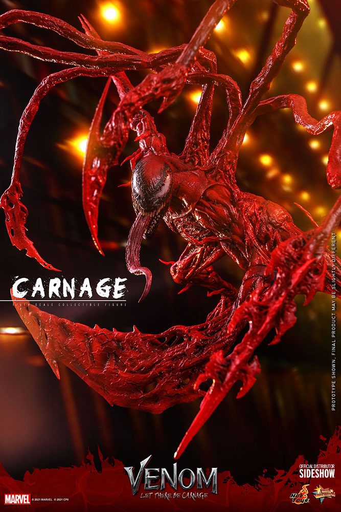 Carnage Venom: Let There Be Carnage Movie Masterpiece Deluxe Version 1/6 Figurka 43 cm - Image 8