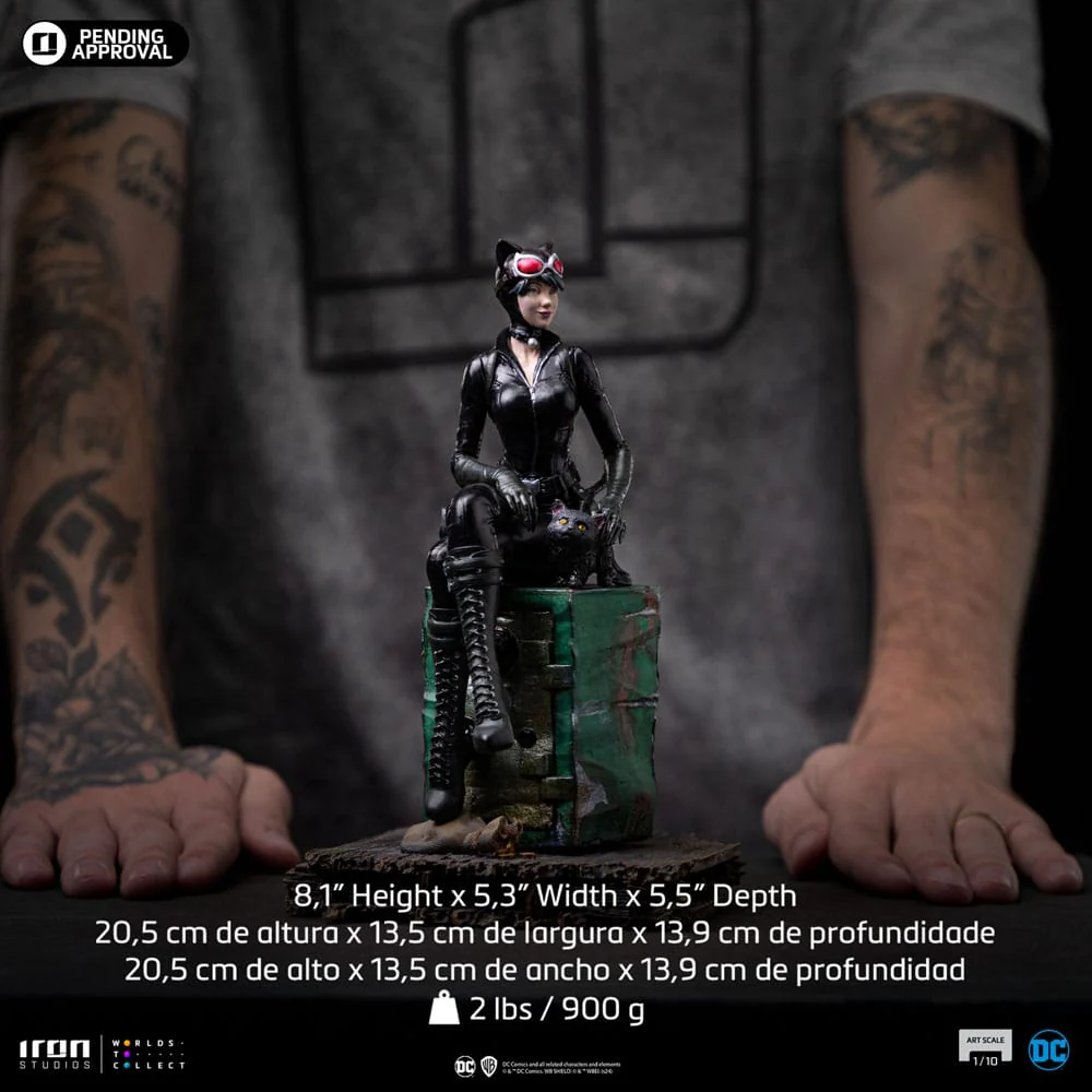 Catwoman Gotham City Sirens DC Comics Art Scale 1/10 Figurka 21 cm - Image 8
