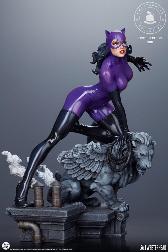 Catwoman Purple Edition DC Comics Maquette 1/6 Figurka 35 cm - Image 10