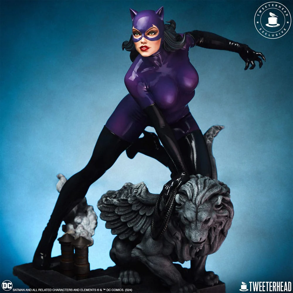Catwoman Purple Edition DC Comics Maquette 1/6 Figurka 35 cm - Image 2